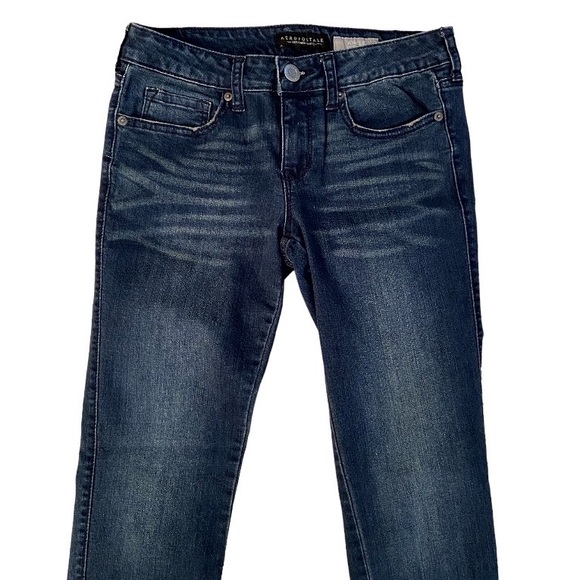Aeropostale Ankle Jeggings Dark Wash Size 4R - Picture 3 of 9